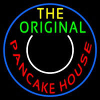 Circle The Original Pancake House Enseigne Néon