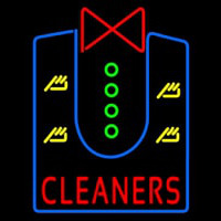 Cleaners With Shirt Enseigne Néon