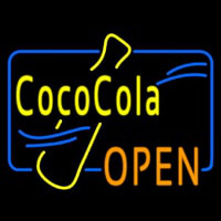Coca Cola Open Enseigne Néon