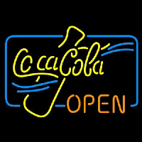Coca Cola Open Enseigne Néon