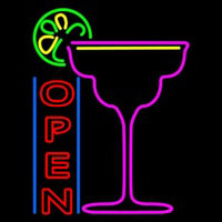 Cocktails Bar Open Enseigne Néon