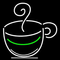 Coffee Cup Logo Enseigne Néon