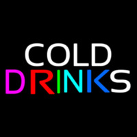 Cold Drinks Enseigne Néon