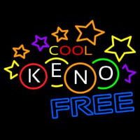 Cool Keno Free 3 Enseigne Néon