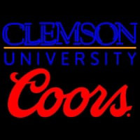 Coors Clemson University Enseigne Néon