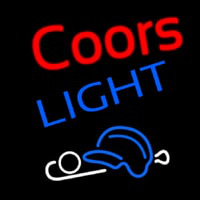 Coors Light Baseball Enseigne Néon