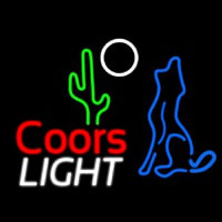 Coors Light Coyote Enseigne Néon