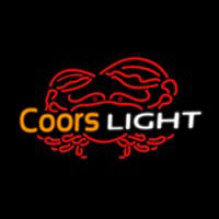 Coors Light Crab Enseigne Néon