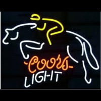 Coors Light Race Horse Enseigne Néon