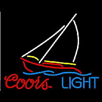Coors Light Sailboat Enseigne Néon