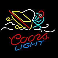 Coors Light Snowmobile Enseigne Néon