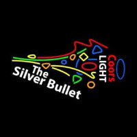 Coors Light The Silver Bullet Enseigne Néon