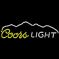 Coors Light Waterfall Beer Sign Enseigne Néon