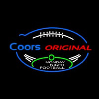 Coors Original Monday Night Football 35th Anniversary Enseigne Néon