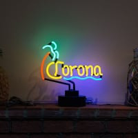 Corona Desktop Enseigne Néon