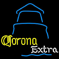 Corona E tra Day Lighthouse Beer Sign Enseigne Néon