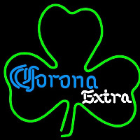 Corona E tra Green Clover Beer Sign Enseigne Néon