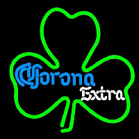 Corona E tra Green Clover Beer Sign Enseigne Néon