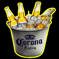 Corona E tra On Ice Beer Sign Enseigne Néon