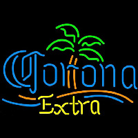 Corona E tra Palm Tree Beer Sign Enseigne Néon