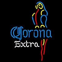 Corona E tra Parrot Beer Sign Enseigne Néon