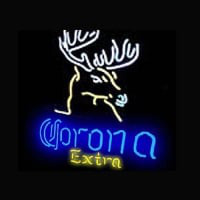 Corona Extra Bière Bar Entrée Enseigne Néon