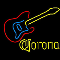 Corona Guitar Beer Sign Enseigne Néon