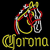 Corona Horse Beer Sign Enseigne Néon