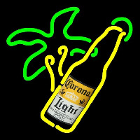 Corona Light Bottle Beer Sign Enseigne Néon