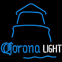 Corona Light Day Lighthouse Beer Sign Enseigne Néon