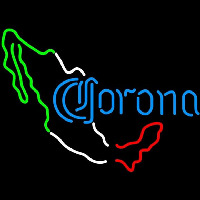 Corona Me ico Map Beer Sign Enseigne Néon