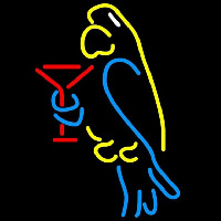 Corona Parrot Martini Glass Beer Sign Enseigne Néon