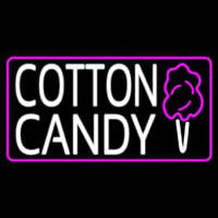 Cotton Candy With Logo Enseigne Néon