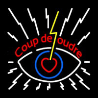 Coup De Foudre Enseigne Néon
