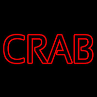 Crab Block Enseigne Néon