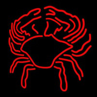 Crab Block With Logo 1 Enseigne Néon