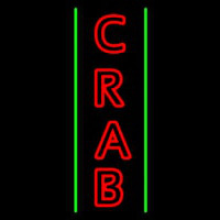 Crab Vertical 1 Enseigne Néon
