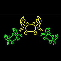 Crabs Logo 1 Enseigne Néon