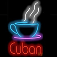 Cup Cuban Enseigne Néon