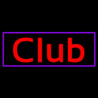 Cursive Club Enseigne Néon