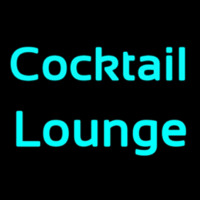Cursive Cocktail Lounge Enseigne Néon