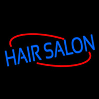 Cursive Hair Salon Enseigne Néon