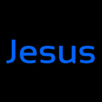 Cursive Jesus Enseigne Néon