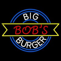 Custom Big Bobs Burger  Enseigne Néon