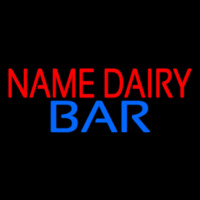 Custom Dairy Bar Enseigne Néon