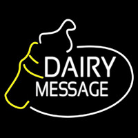 Custom Dairy With Logo Enseigne Néon
