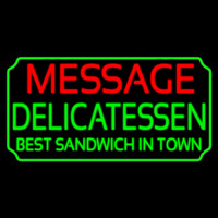 Custom Delicatessen Enseigne Néon