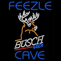Custom Feezle Cave Busch Beer Mountain Buck Enseigne Néon