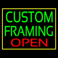 Custom Framing Open Frame Border Enseigne Néon