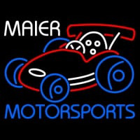 Custom Maier Motorspots Go Kart Enseigne Néon